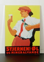 Stjernens Øl, Steelposter