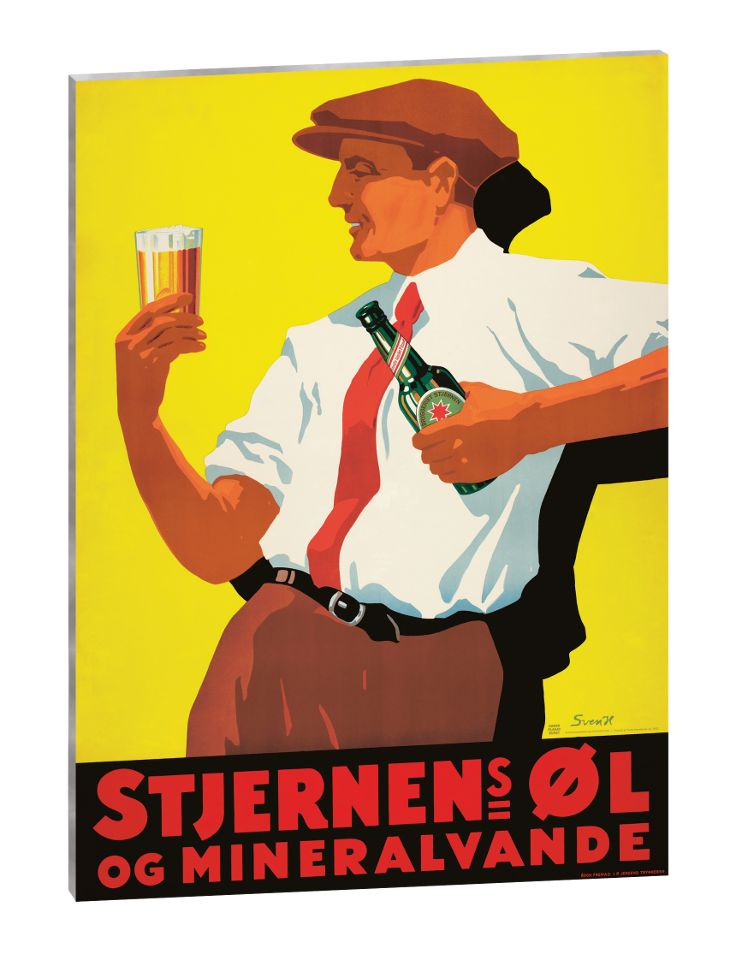 Steelposter: Stjrenens Øl og Mineralvande.